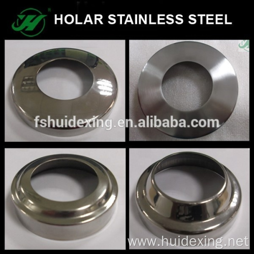 stainless steel balustrade pipe cover and plate